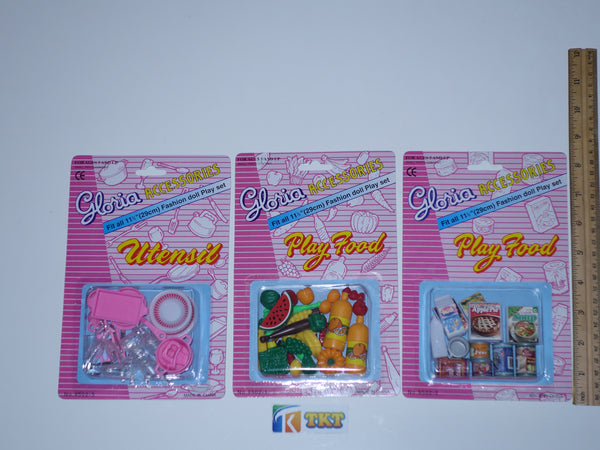 Gloria Play Food & Utensil set