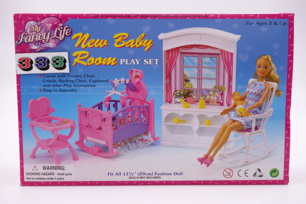 My Fancy Life New Baby Room Play Set