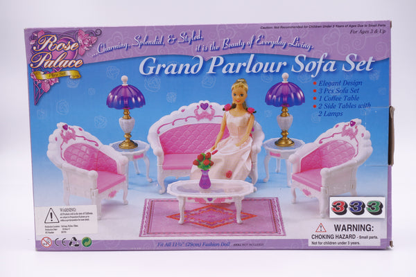 Rose Palace Grand Parlour Sofa Set