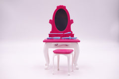 Girl's Favorite Bedroom & Make-up Table Play Set (No. 3014)