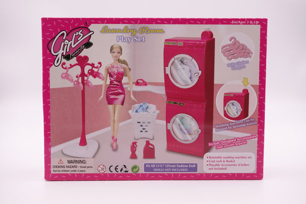 Girl's Favorite Laundry Room Play Set (No. 3018)