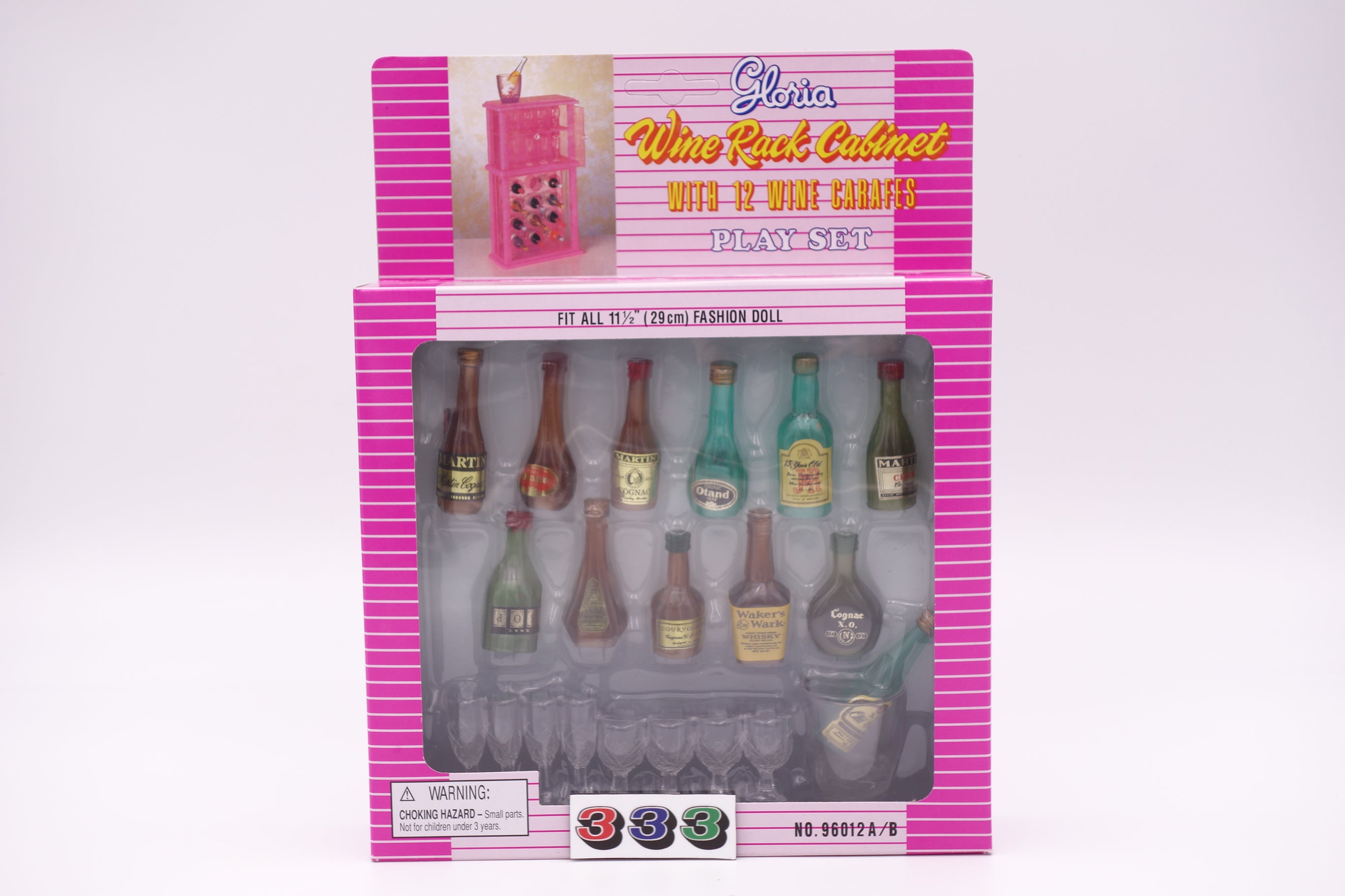 Gloria Happy Hour & Wine rack Set tkttoystore